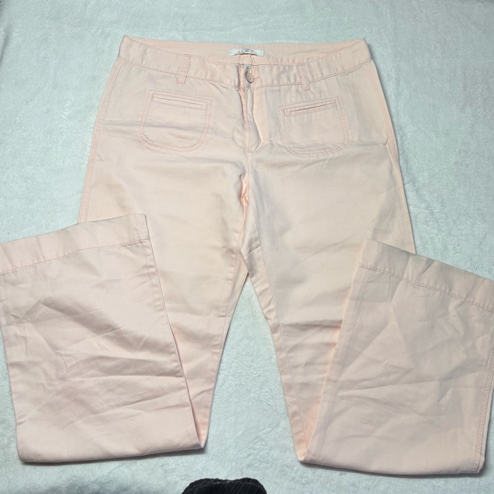 LOFT Blush Pink Trousers